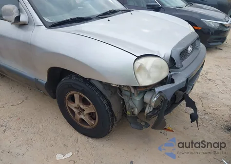 2004 Hyundai Santa Fe Gls/Lx из США, поврежденный, VIN KM8SC73E54U813294